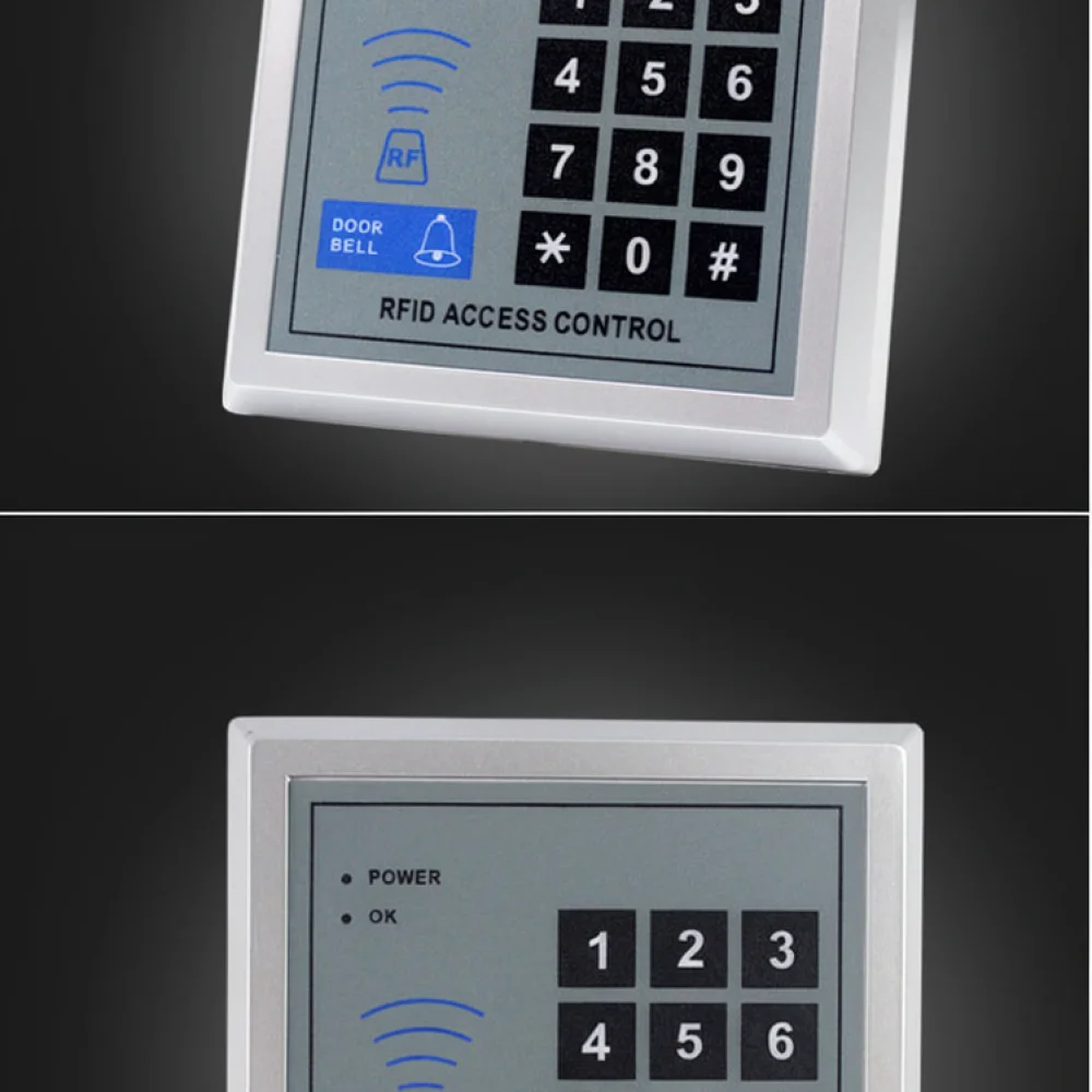 RFID Access Control Keypad Door Entry System 125KHz Proximity Card Reader Password Security Lock For 5YOA Device