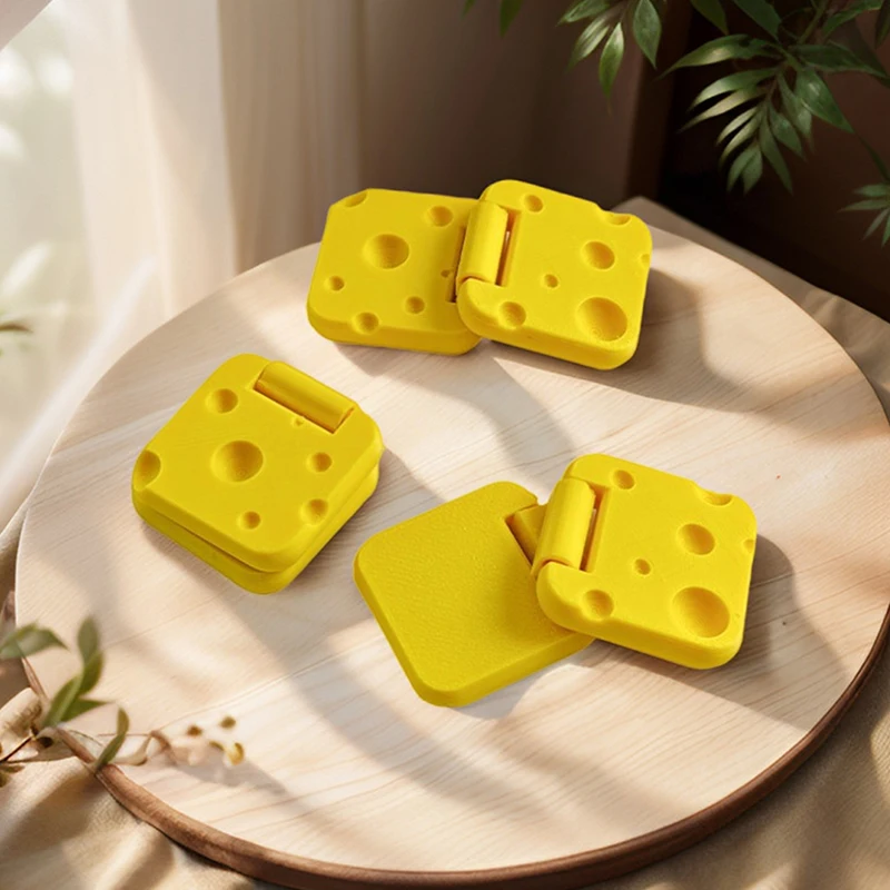 

Набор из 1/3 шт. мини-игрушек-слайдеров в форме сыра: гладкий скользящий флип-спин для снятия стресса у взрослых