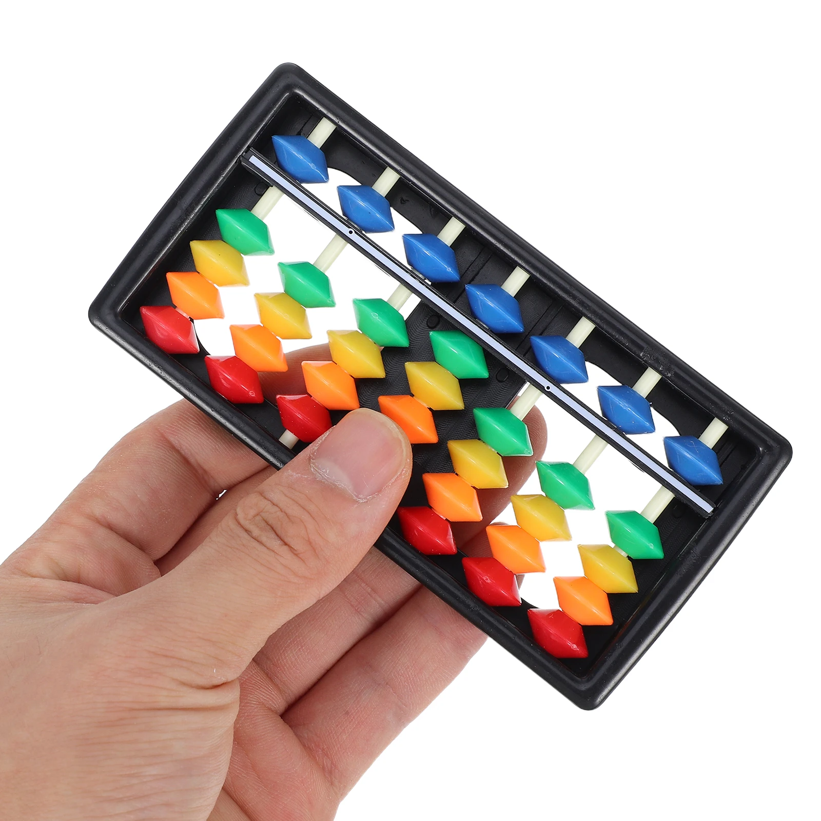 

2pcs Colorful Bead Abacus Arithmetic Toy Kids Counting Tools Math Kindergarten Toddlers Number Beads Educational Learning Aid