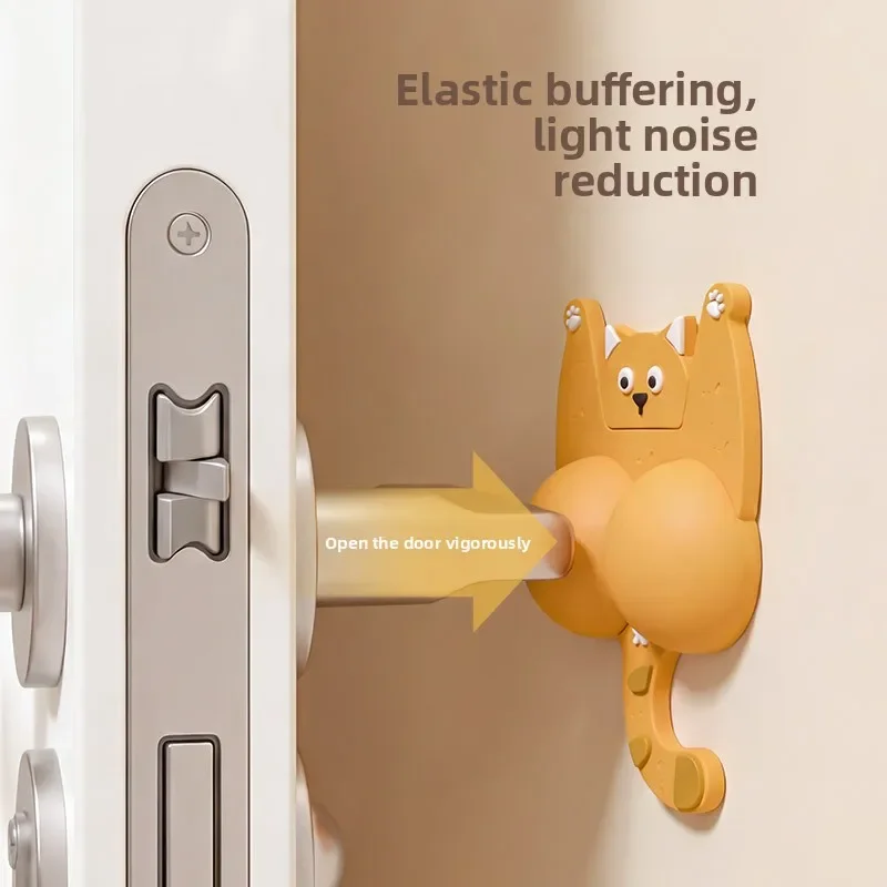 1pc Cartoon Soft Flexible Door Stoppers,Refrigerator Door Anti-Collision Pads,Wall Protection Door Wedges
