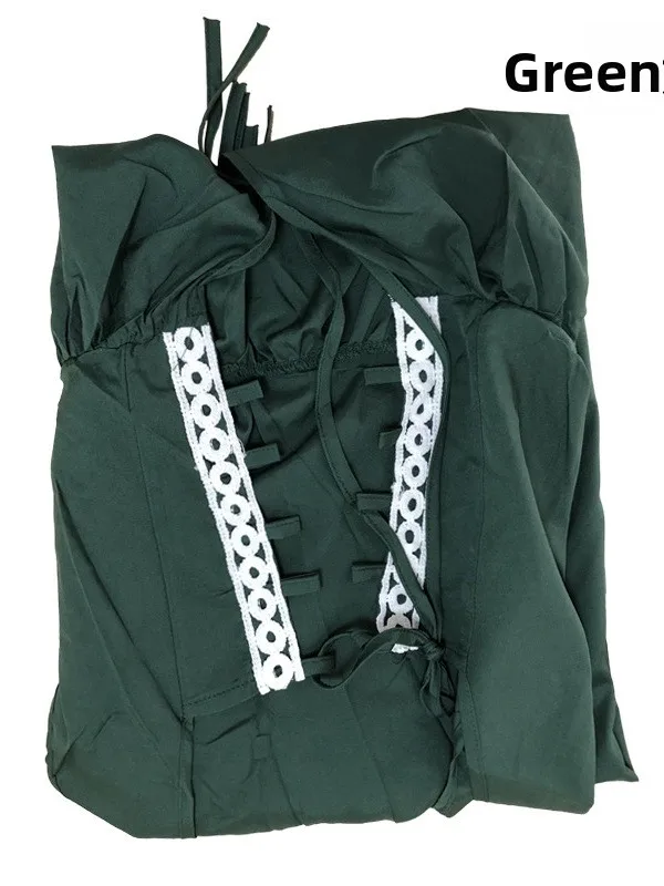 

Vintage Halloween Costume Dress Retro Style Women's Fashion Traditional National Stage Costume Spring 2026 No Brand Registered