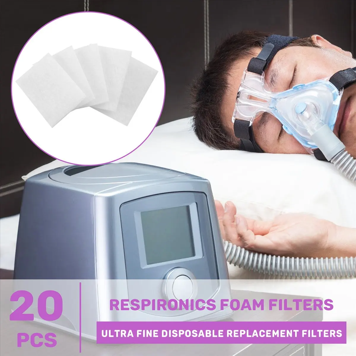 【~ New A20Z】Air Filter-Ultra Fine Disposable Replacement Filters for Machines -20 Filters