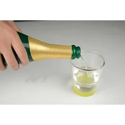 New Vanishing Champagne Bottle ( Green Available ) Magic Trick Accessories Stage Magic Props Close Up