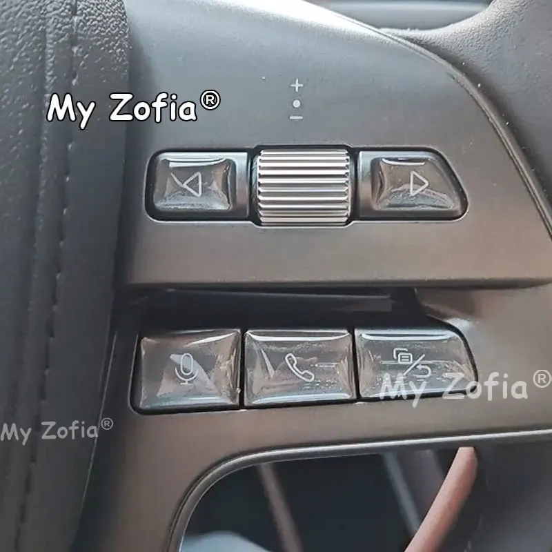Für BYD Atto 3 2026 Auto-Lenkrad Klebstoff-Tastenaufkleber Autoabdeckung Schutzaufkleber Innenausstattung Schutzzubehör – Detail 4