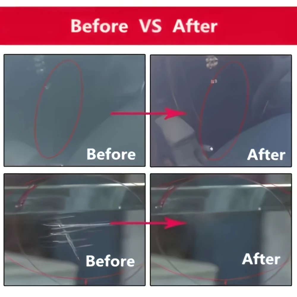 Высококачественный порошок для полировки стекла — профессиональная полировка поверхностей стекла для удаления царапин меньшинств и восстановления стекла транс.