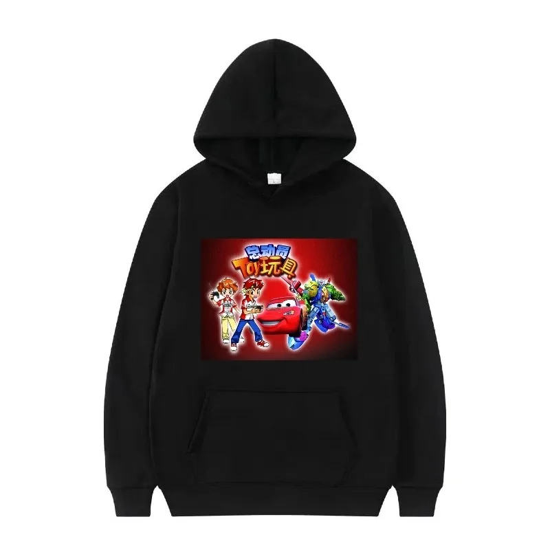 

Толстовки с капюшоном Lightning McQueen Disney Anime Lover, одежда для любителей аниме, одежда больших размеров, унисекс, высококачественная толстовка, спортивная толстовка с графическим рисунком для пар