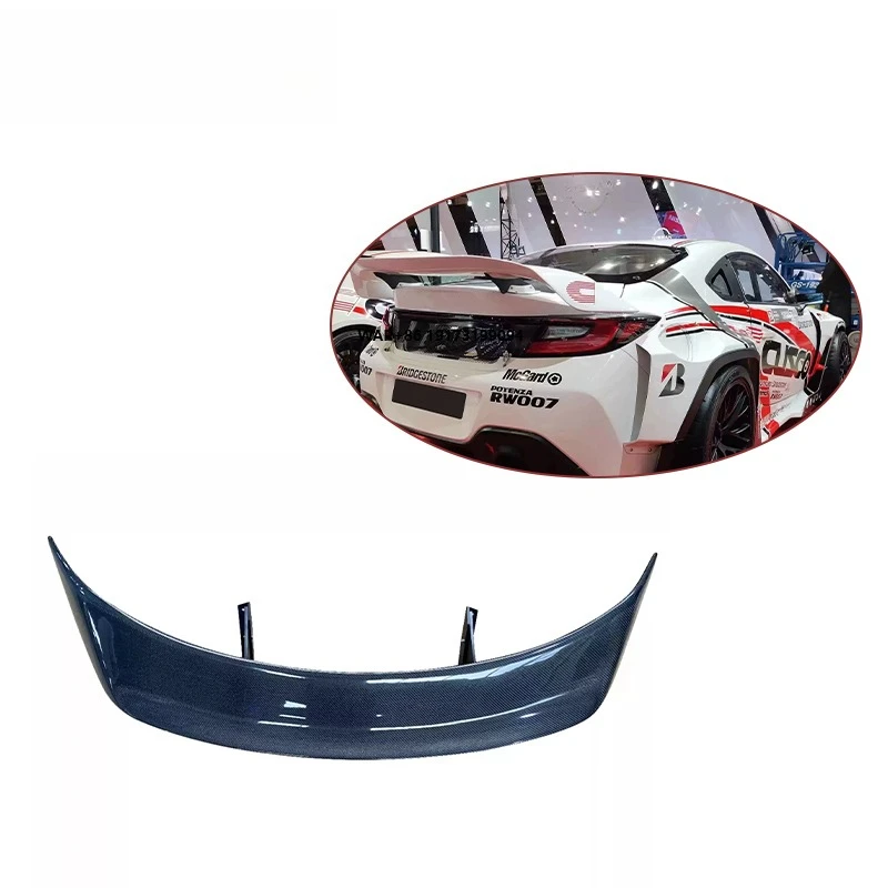 

RB Style Carbon Fiber Rear Spoiler for GR86 BRZ 2022+ Rear Trunk Wing Body Kit Car Auto Parts Accessories