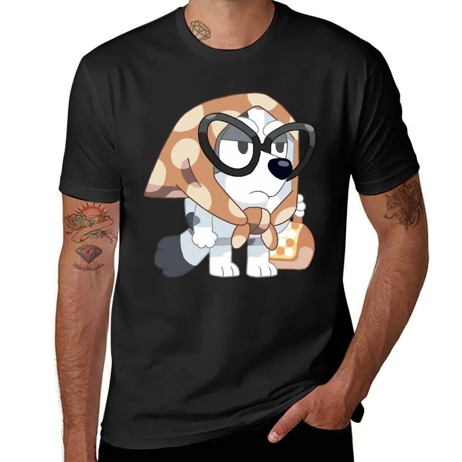 Grumpy Granny Muffin T-Shirt plus sizes blanks clothes for men