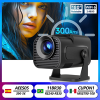 Magcubic HY320 Mini Newly Native 720P Android 11 4K Projector 300ANSI Wifi6 BT5.0 Cinema Outdoor Portable 180° Rotable Projector