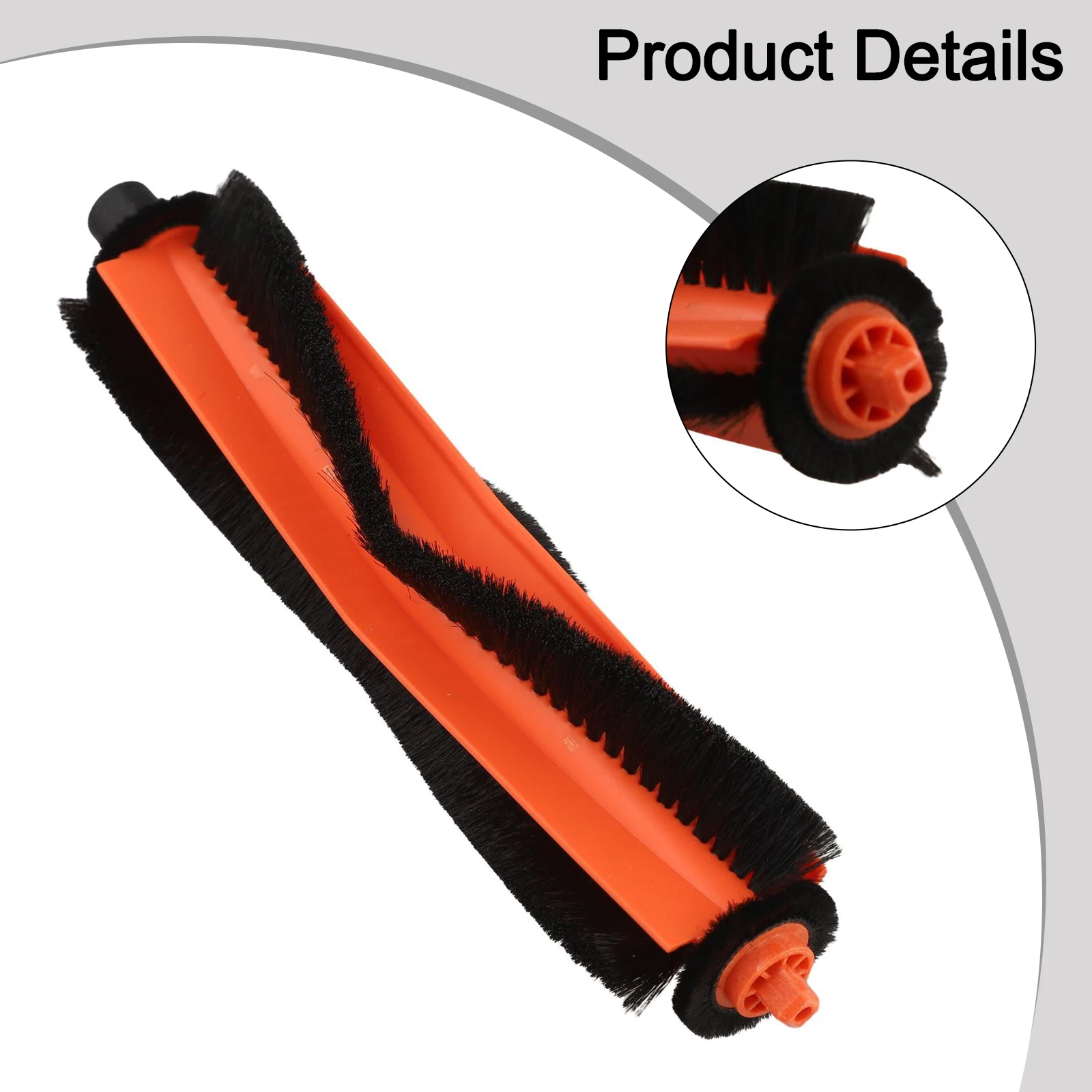 Main Roller Brush Replacement for Xiaomi Robot Vacuum for s40 Pro / OV71GL Designed for Effective Cleaning of Floors and Carpets