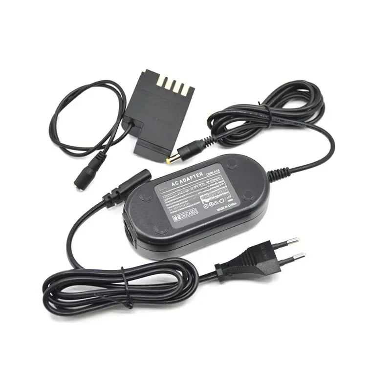 DMW-AC8 AC Power Adapter Charger DMW-DCC12 DC Coupler DMW-BLF19 BLF19E Dummy Battery for Panasonic Lumix DMC-GH3 GH4 GH5 G9 GH5S