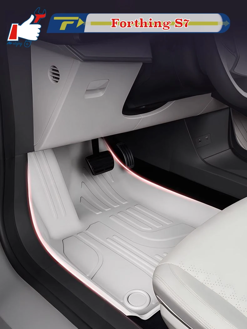 

Left-hand Drive Car Floor Mat For DongFeng Forthing S7 202 Full-Surrounded Foot Mat Mat Floor Liner Floor Carpet Water-proof Mat