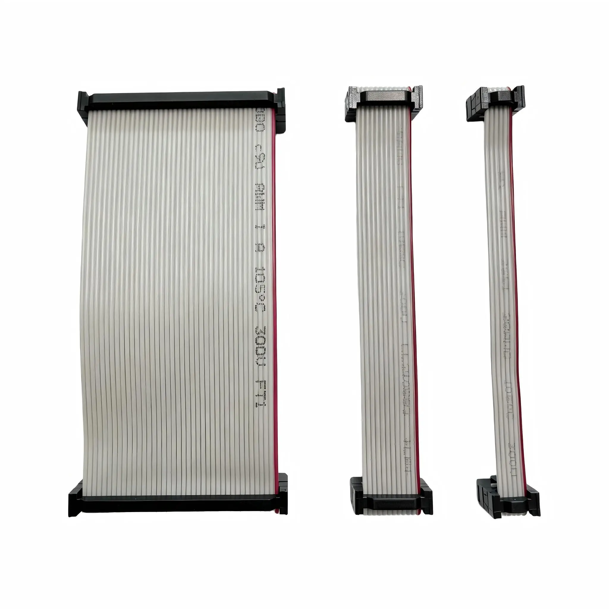 1PCS 2.54mm Pitch JTAG ISP Gray Flat Ribbon Data Cable FC-6/8/10/12/14/16/18/20/24/26/30/34/40/50 Pin FOR DC3 F/F IDC Box Header