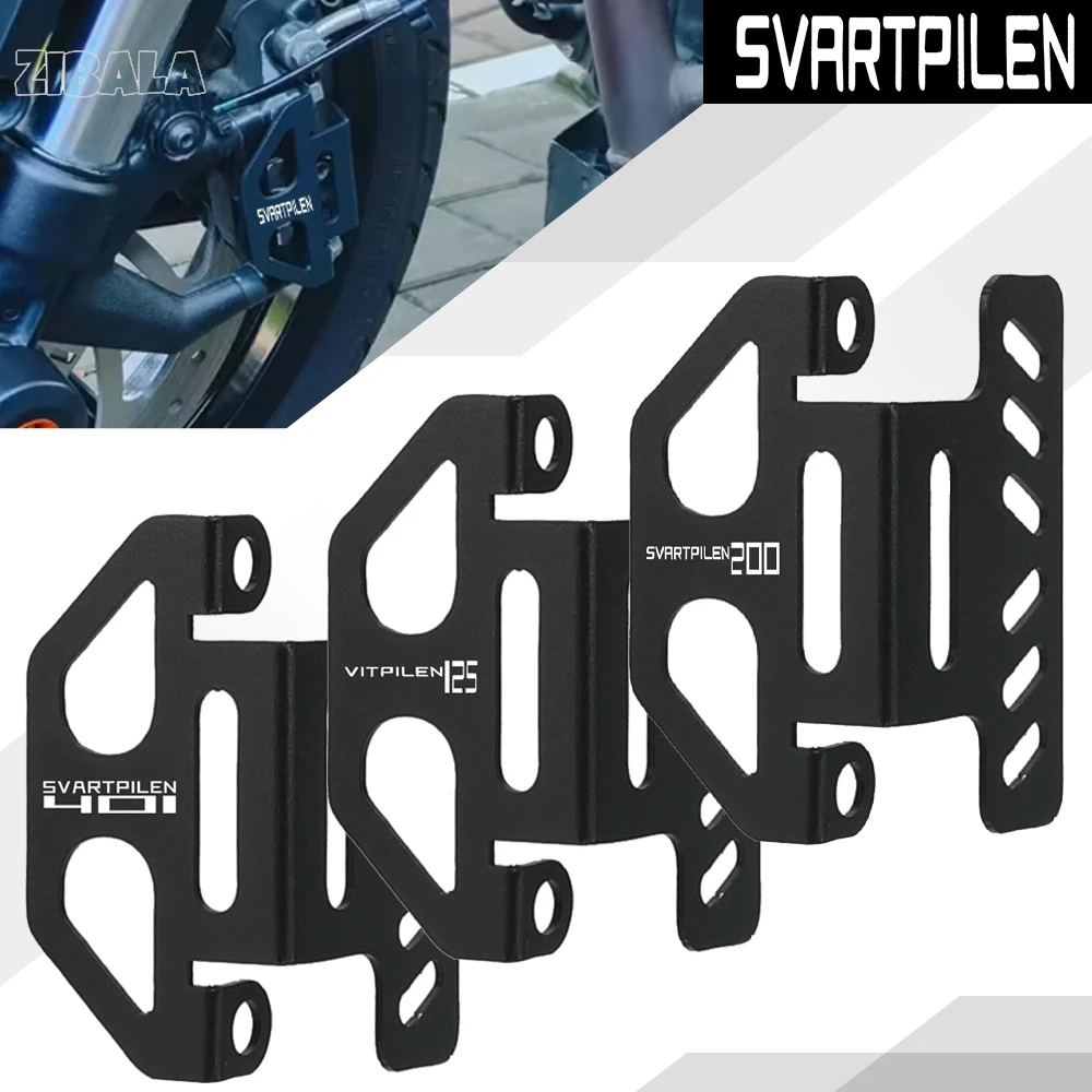 

For Husqvarna Vitpilen 401 / Svartpilen 401 2018-2023 Motorcycle Front Brake Caliper Guard Protector SVARTPILEN 125/200 21-23