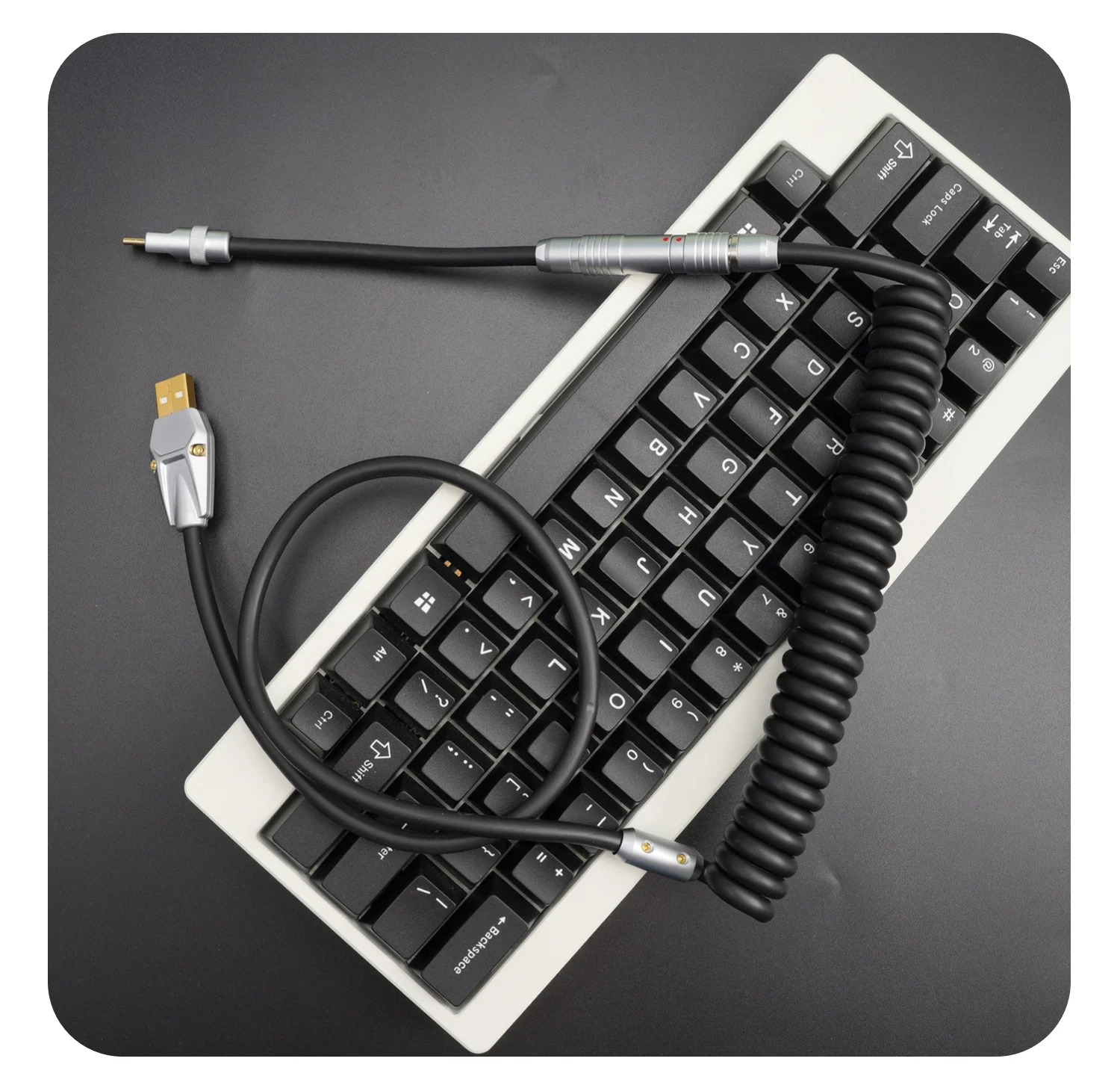 GeekCable Customized Computer Mechanical Keyboard Data Line Navigation Top With Super Elastic Rubber Series Summary