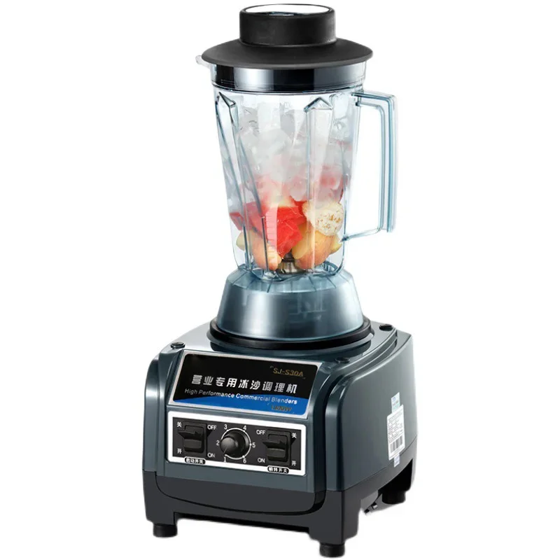 #SJ-S30A Professional Ice Shaver, High-Speed/Low-Speed Juicer System, 1300W Smoothie Maker, Cell-Breaking Soy Milk Maker