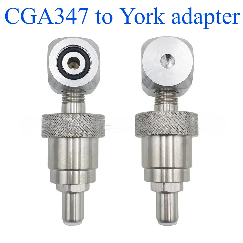 

Universal SCBA Fill Station Adapter - CGA347 to York Converter for Scuba Tanks & Industrial Air Cylinders