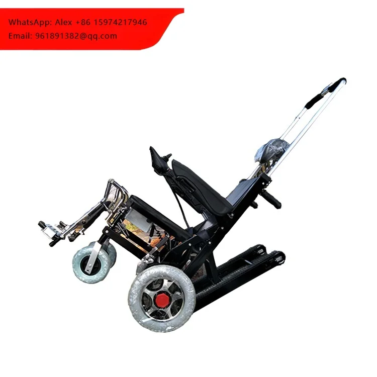 

KSM- 301 Factory Price Hot Selling Motorized Stair Climbing Chair Folding Electric Wheelchair For Disabled