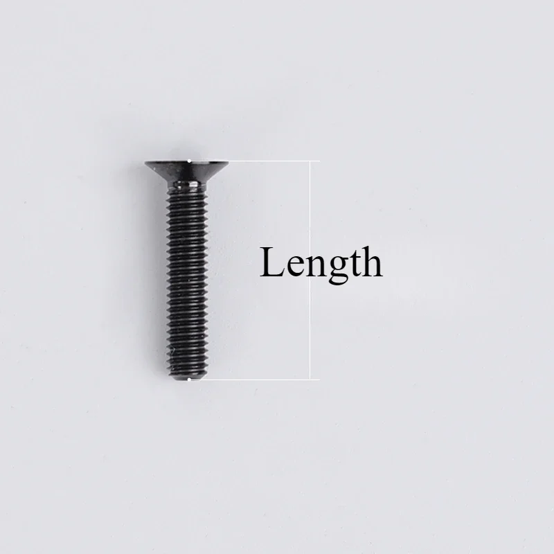 M4*8 10 12 14 16 18-50mm TC4 GR5 Titanium Alloy Torx Flat Countersunk Screw Bolt for Bike Bicycle Road Bike Multiple Colors