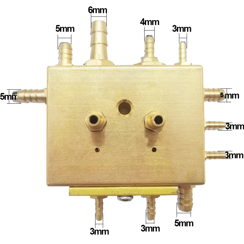 Dental Cabinet Integrated Air Water Chassis Valve Ccompositive valve Copper Air Valve Dental Chair Unit Spare Parts Accessories