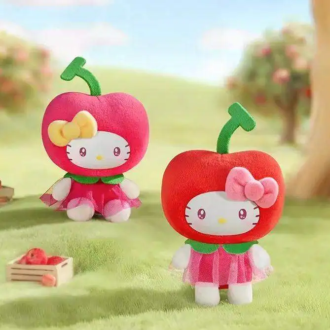 

Top Toy Sanrio Fruit Vegetable Mini Plush Keychain Blind Box Hello Kitty My Melody Cute Pendant Gift For Anime Lovers And Kids