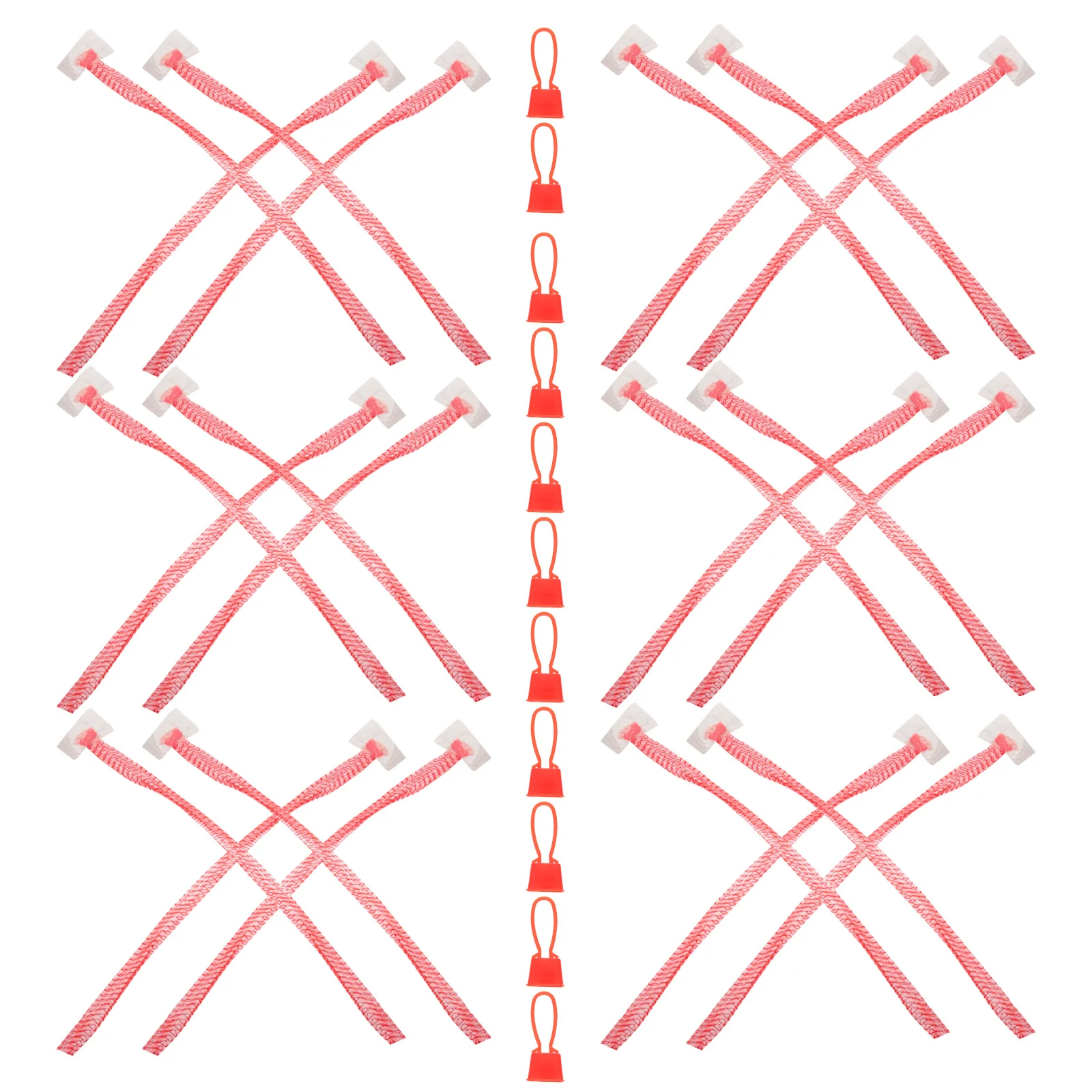 

100Pcs Mesh Produce Bags Reusable Breathable Nylon Vegetable Fruit Storage Bags Tear Resistant Net Bag