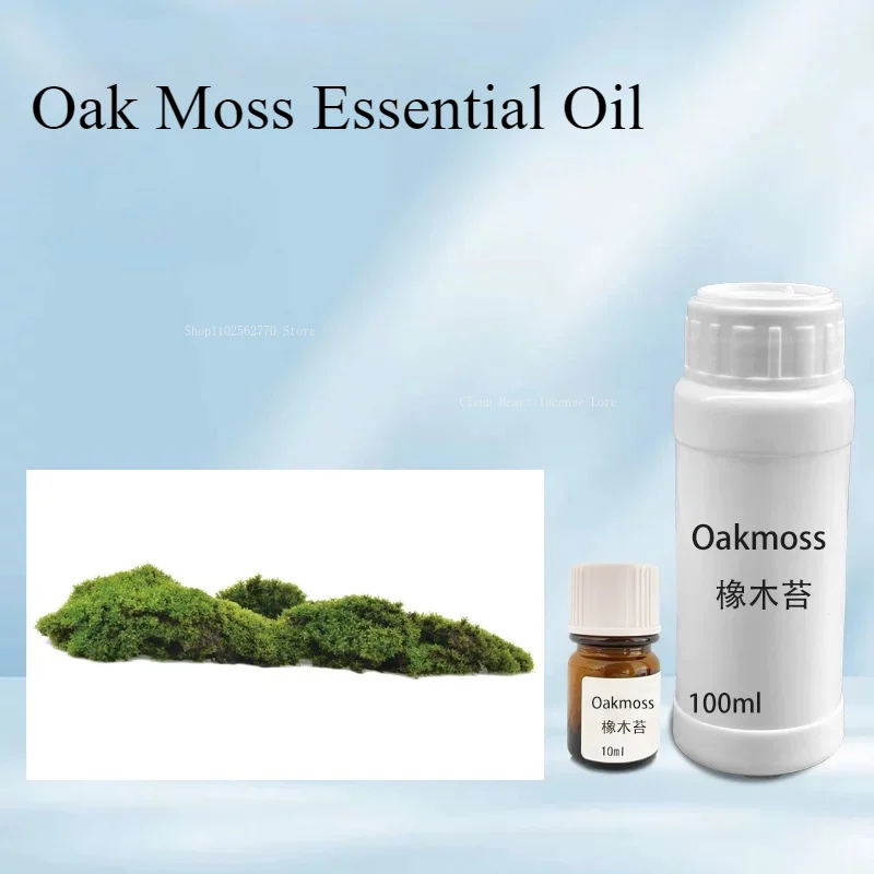 100ml Oak Moss Essential Oil Perfume Blending Ingredients Household Candle Fragrance Essence Hotel Eliminate Odors Purify Air