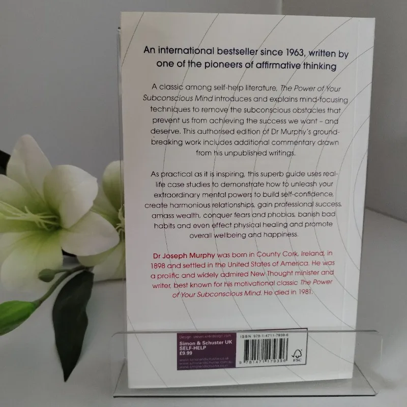 The New Power of Your Subconscious, The New English Paperback Book Sapiens Book English Books