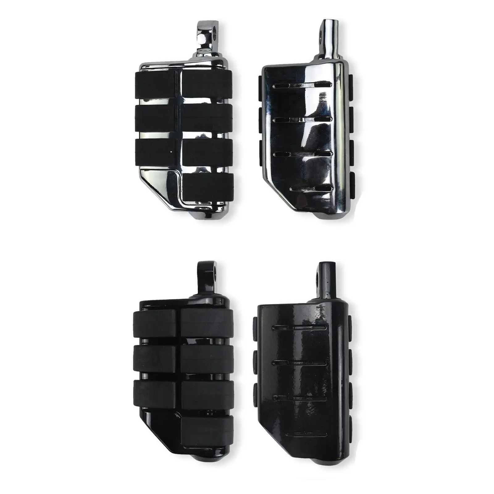 

Motorcycle Foot Pegs Metal Motorbike Left Right Motorcycle Highway Foot Pegs