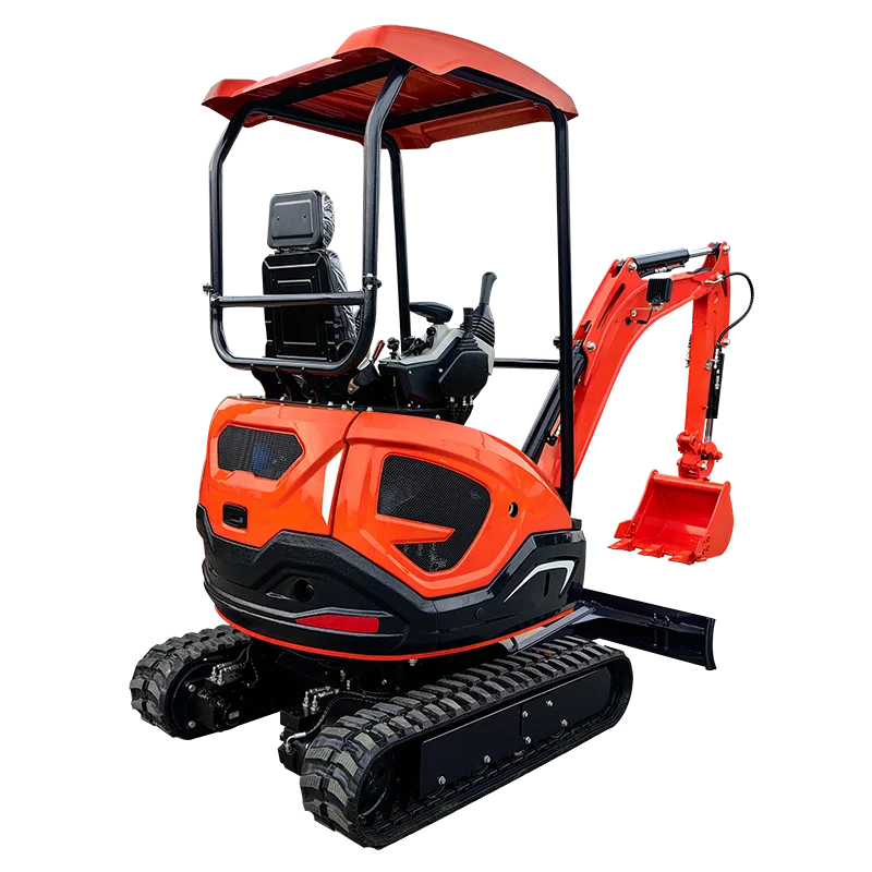 Mini excavator equipped with Kubota engine EPA/Euro 5 tracked with core motor components customized 