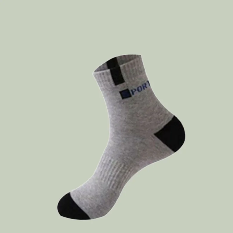 Chaussettes de sport en coton à tube moyen pour hommes, chaussettes longues dépistolet antes, absorbant la transpiration, basket-ball, haute qualité, 5 paires, 10/20 paires