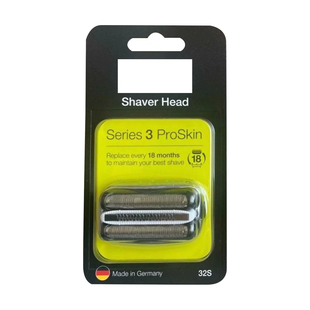 

32B 32S Shaver Blade Foil Cutter Head Replacement Blade for Braun Electric Razor Series 3 3000s 3010s 3040s 3050cc 3070cc