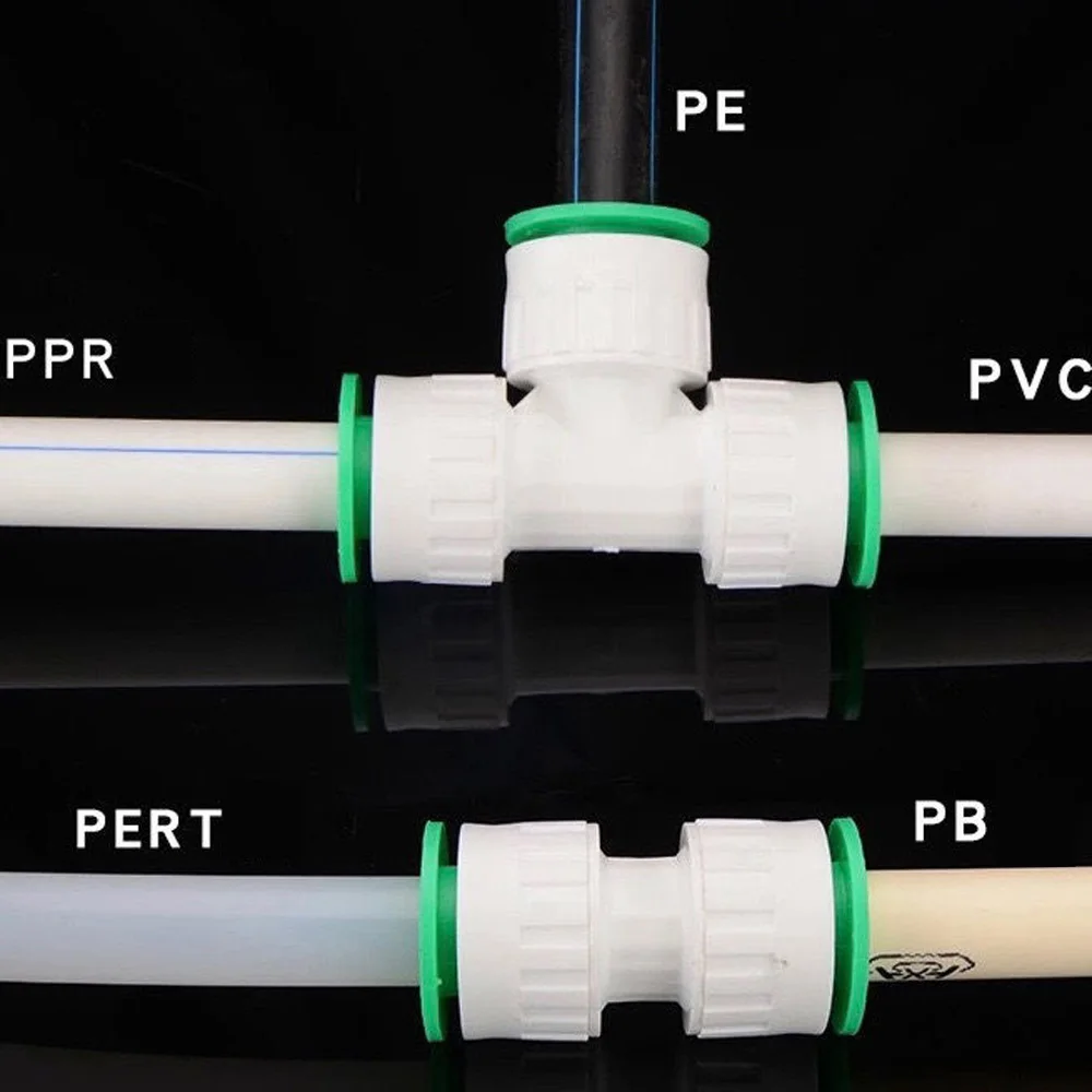 PPR PVC PE Wasser Rohr Schraube Gewinde Hot-melt Kostenloser Schnell Anschluss Stecker und Spielen Garten Landwirtschaft Bewässerung Dekoration