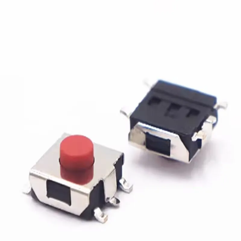 1000PCS Patch red button 5P touch button car remote key switch 6 * 6 * 2.5/3.1/6 * 6 * 5