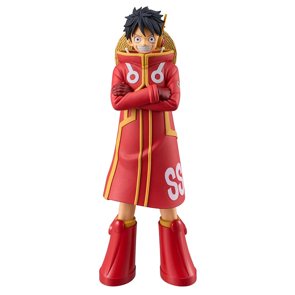 

Original Banpresto One Piece DXF Figure The Grandline Series Egghead Monkey D. Luffy 16Cm Anime Model Collectible Toys