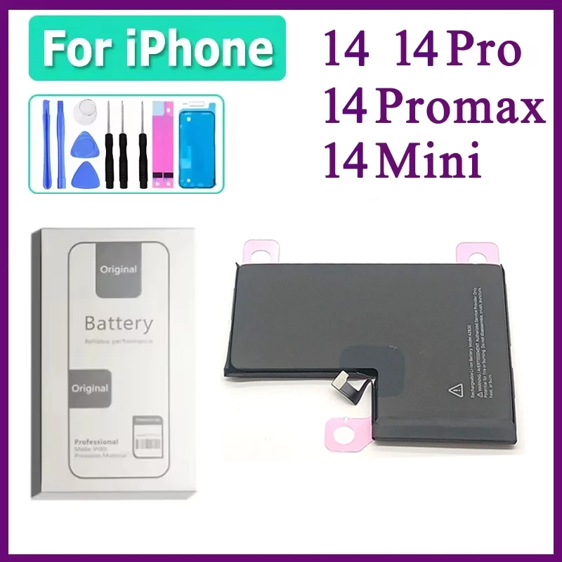 Für iPhone 14 Batterie Ersatz Für Apple iPhone 14pro 14promax 14 Plus Mobile Zubehör Wiederaufladbare Lipo Batterie
