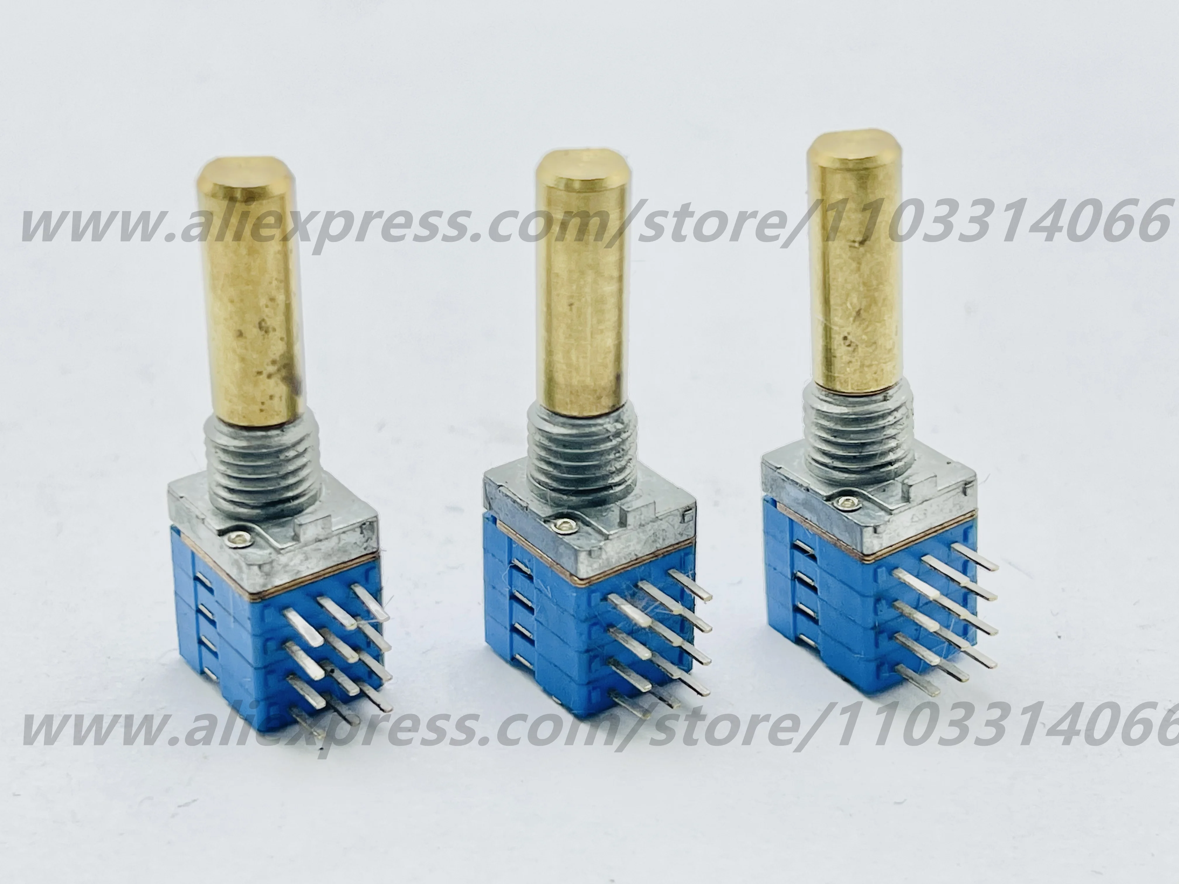 10pcs HT rd812-pin walkie-talkie 15 positioning channel adjustment shaft length 18mm
