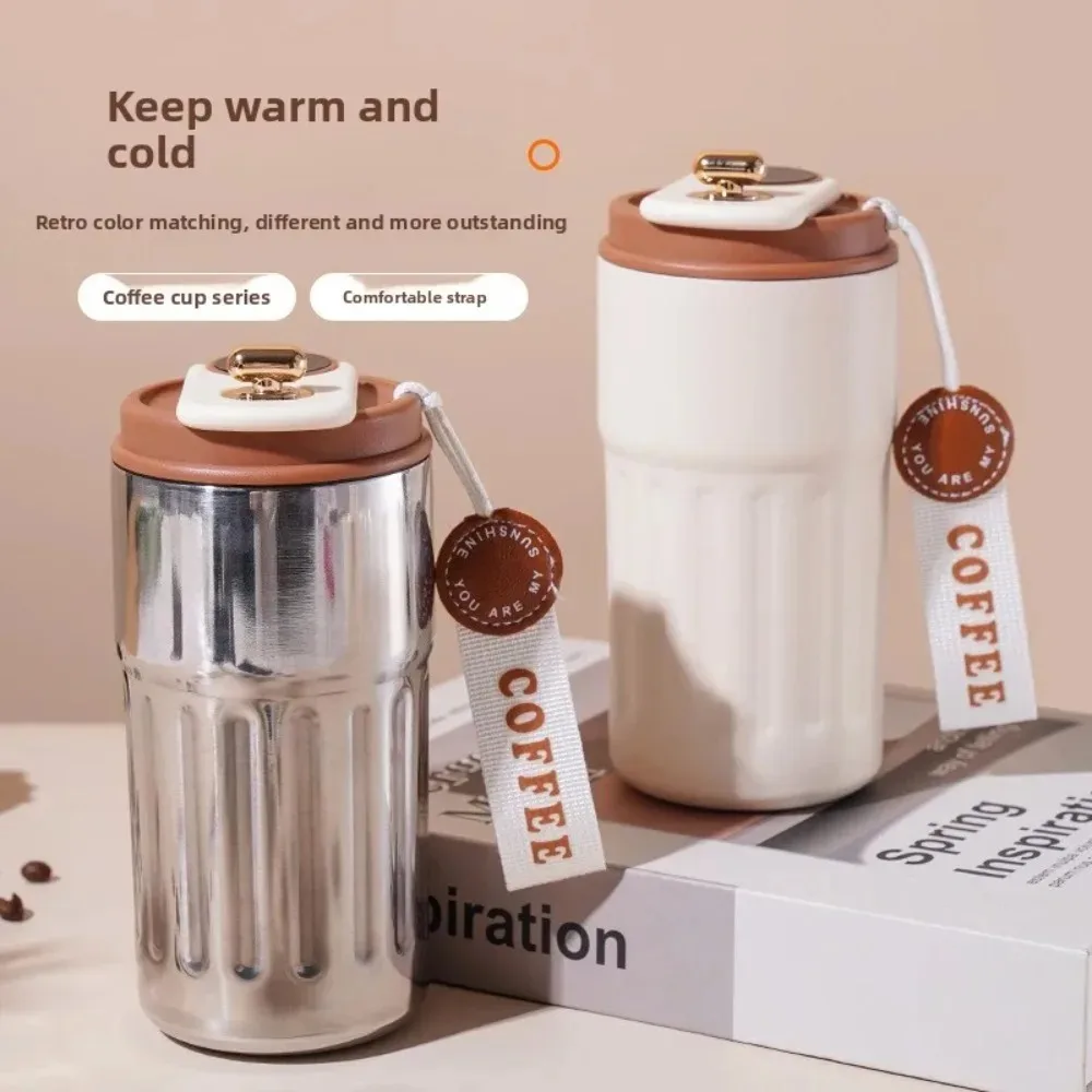 Stainless Steel Smart Digital LED Temperature Display 450ml Coffee Cup Office Vacuum Insulated Thermal Water Bottle Leak Proof