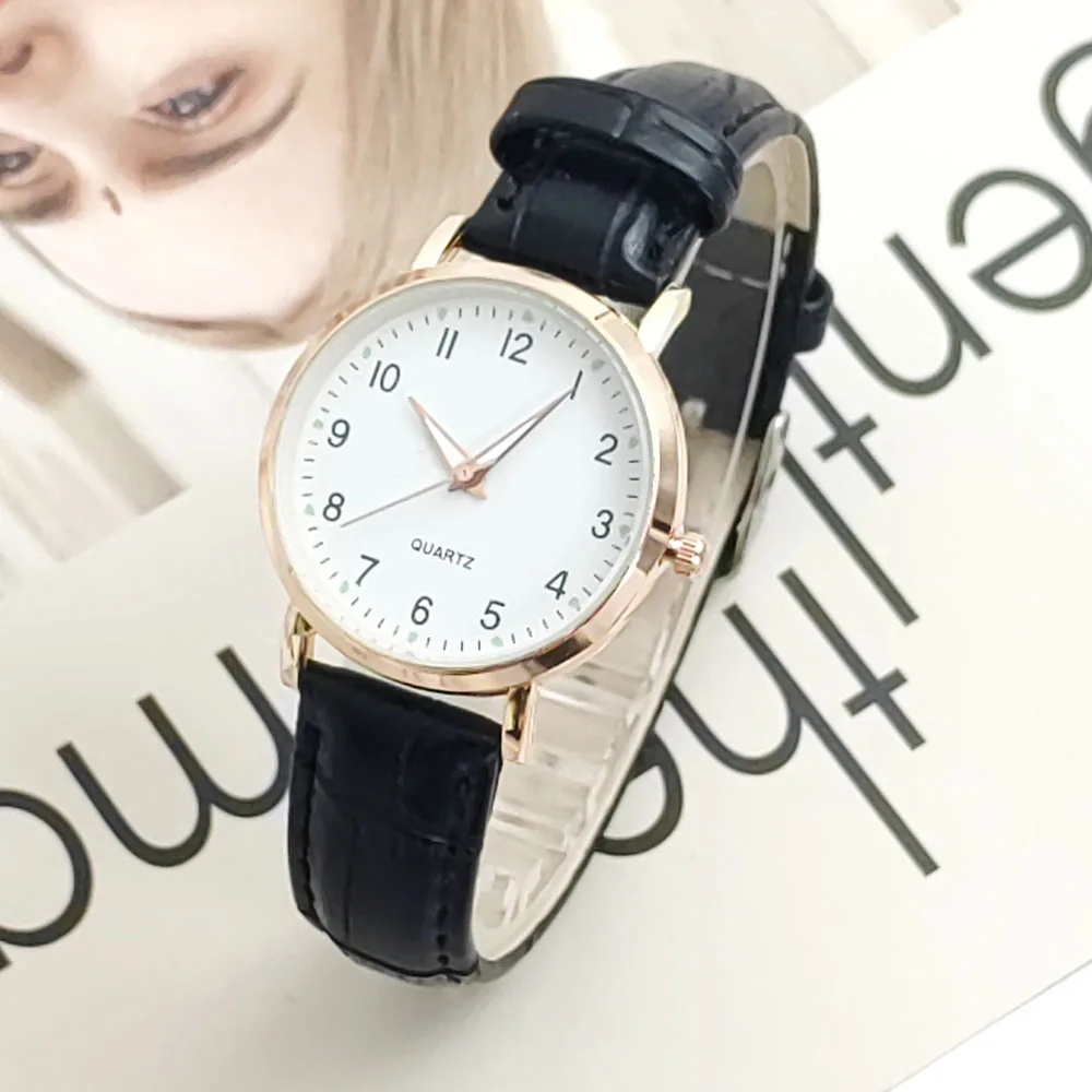 Fashion Belt Women Watch Casual Luminous Leather Quartz Watch Simple College Small Fresh Female Watch for Women Reloj Mujer