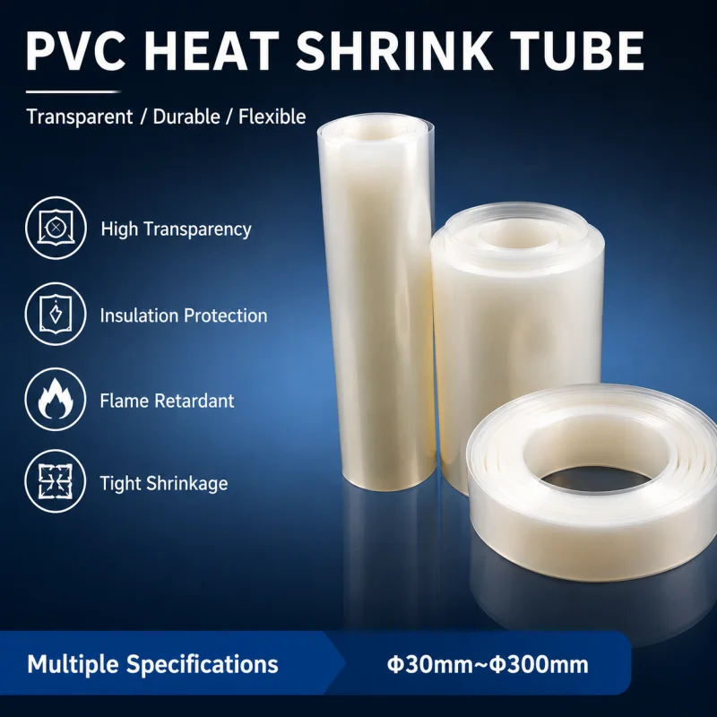 

PVC Heat Shrink Tubing - Suitable for Effectively Protecting Electronic Components of Batteries And Facilitating Operation.
