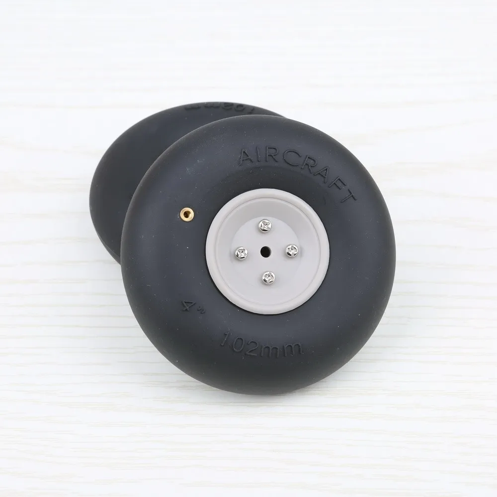 Roue en PU gonflable pour avion RC, avion Partner-Wing, train d'atterrissage pneumatique, pièces de rechange, 1PC, 4/4, 5, 5/5, 5 amaran