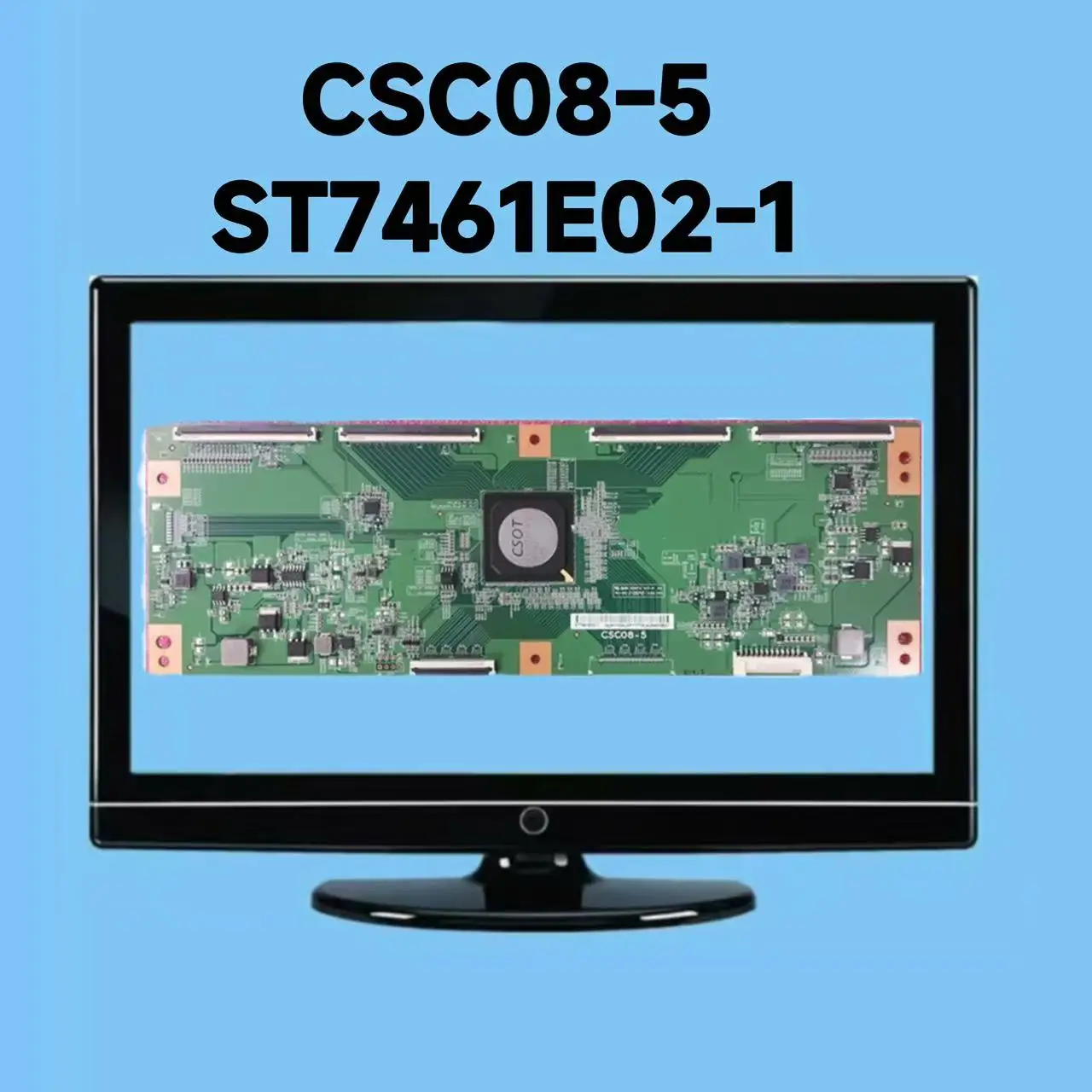 新しいオリジナルロジックボード-csc08-5-st7461e02-1-入力シングルインターフェース