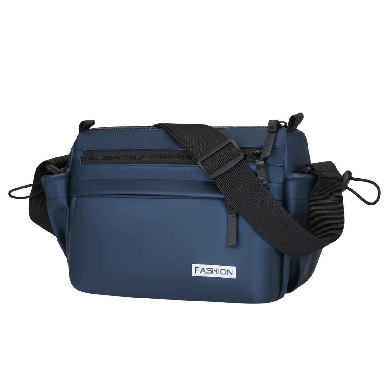 Simple Water‑Repellent Crossbody Bag, Multi‑Pocket Casual Shoulder Pack for Daily Travel Use