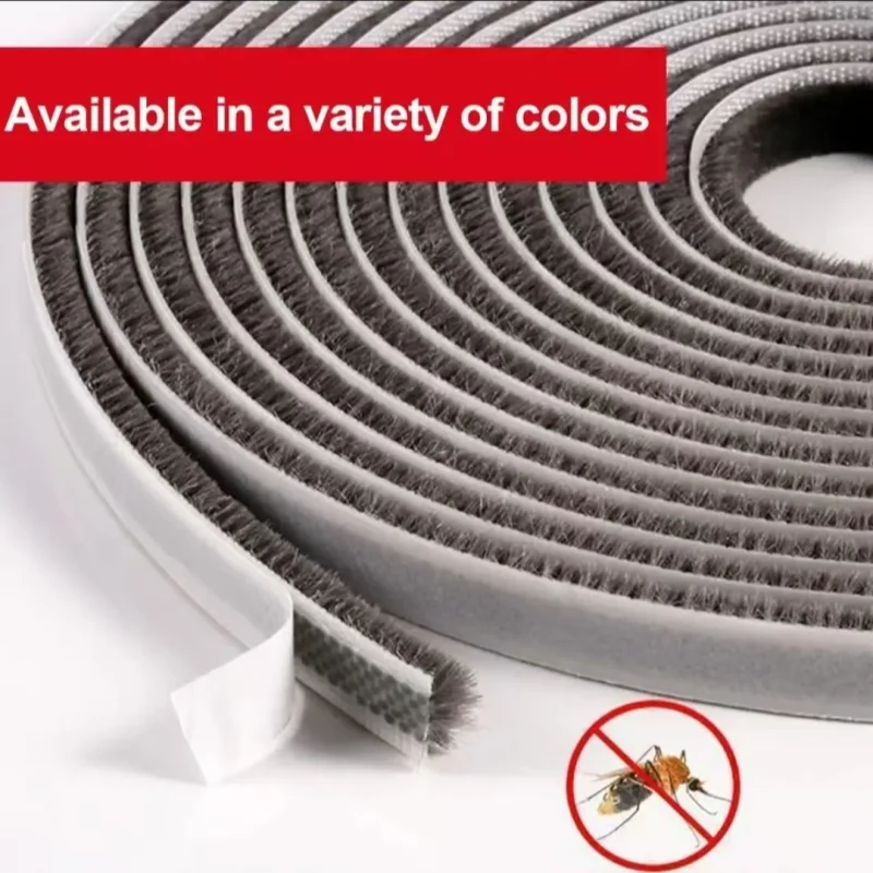 5/10/20M New Home Windproof Tape Sealing Strip Pile Weathers