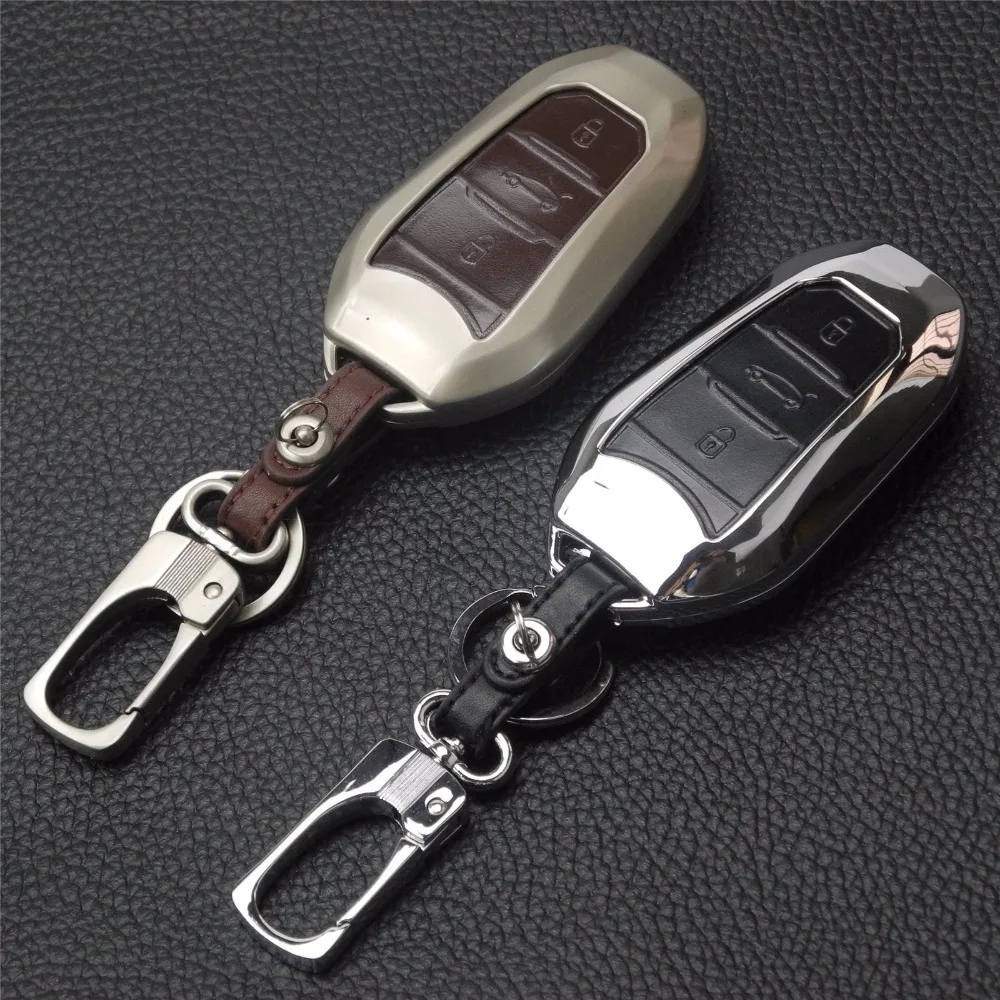 jingyuqin 3 Buttons Remote Car Styling Cover Case For Peugeot 2008 3008 4008 308S 408 508 2013-2016 Citroen C4 C5 Triumph Sega