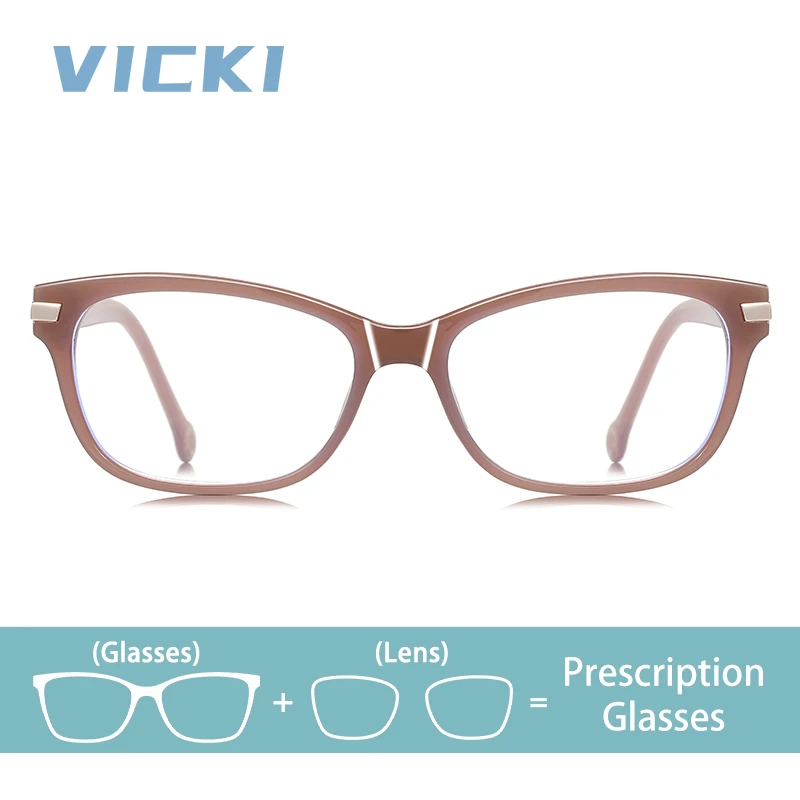 

Классические минималистичные очки VICKI для мужчин и женщин. Настраиваемый рецепт. Очки с защитой от синего света. Фотохромный LS220