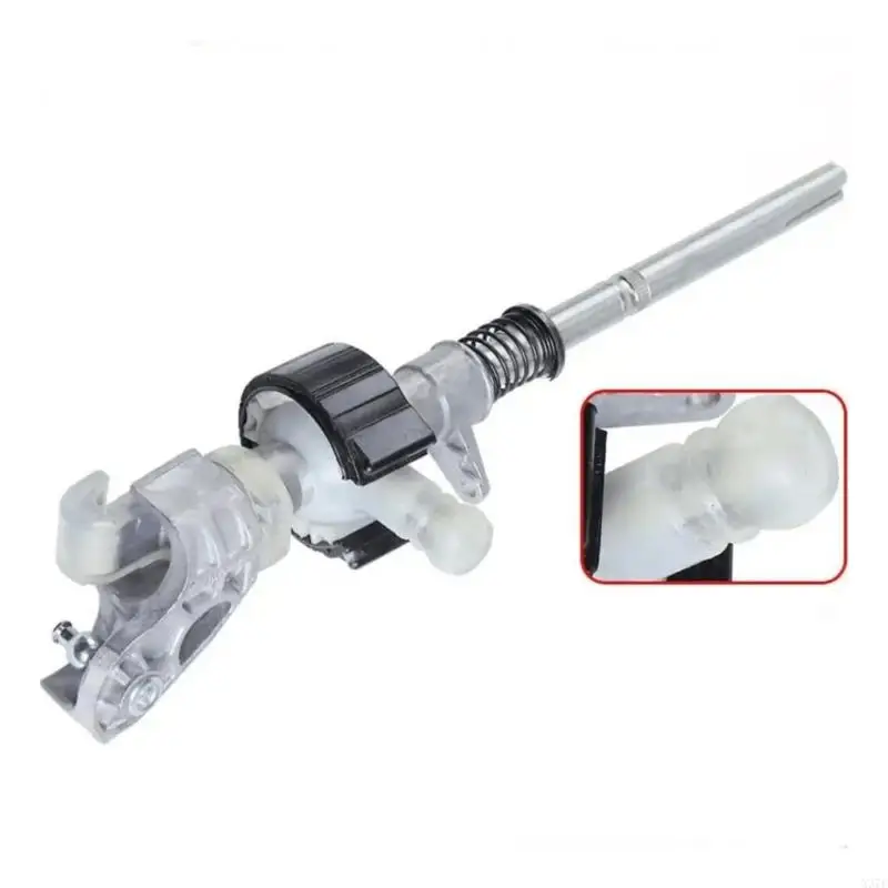 Manual Transmission Gear Selector Linkage Repair Component with Metal Fitting and Plastic Bushing, 1J0711112E Reference for X37F