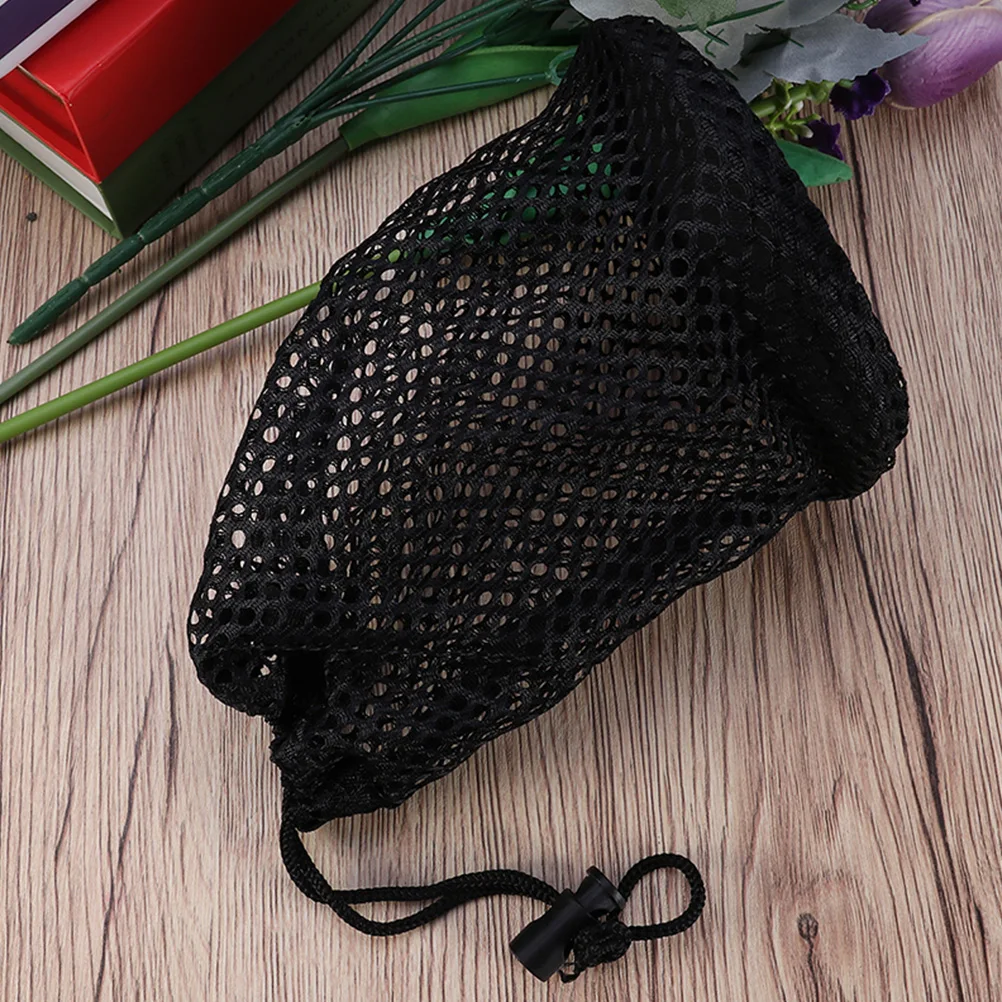 5Pcs Golf Ball Mesh Bag Compact Foldable Design Easy Carry Pouch for Golf Practice Tennis Training Ball Organization Sports Gear
