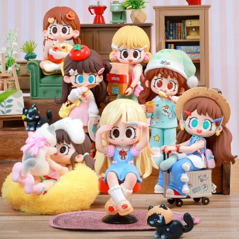 

Подлинная серия Milay V3 Daily Times, слепая коробка, аниме, периферийная фигурка, модные игрушки, кавайная модель Milay, украшение, кукла, игрушка в подарок