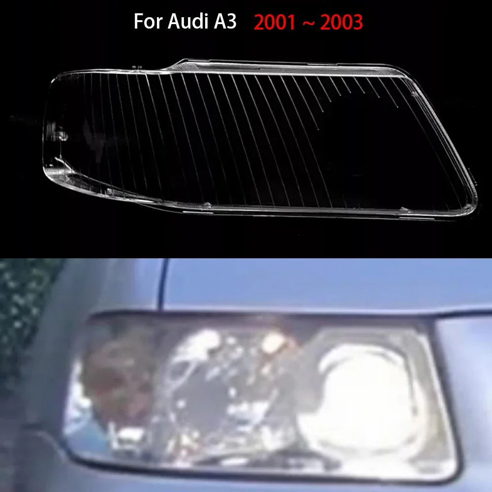 

For Audi A3 2001 2002 2003 Headlamp Cover Transparent Mask Lamp Shade Headlight Shell Lens Replace The Original Lampshade